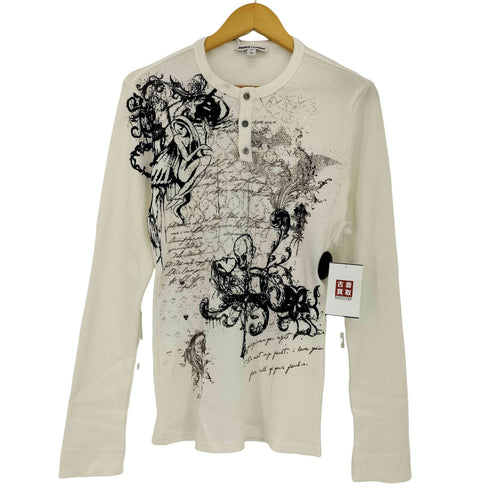ジェイディッドロンドン JADED LONDON 24AW GOTHIC WAFFLE HENLEY メンズ import:S