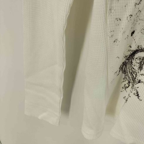 ジェイディッドロンドン JADED LONDON 24AW GOTHIC WAFFLE HENLEY メンズ import:S