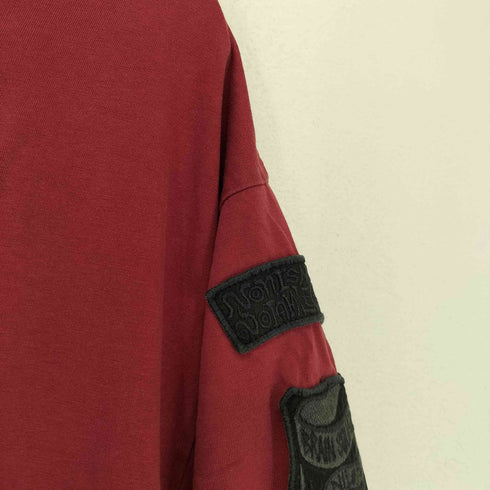 Nilos BRAIN SQUAT フロント刺繍デザインクルーネックTシャツ メンズ JPN:1