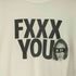 ゴッドセレクショントリプルエックス GOD SELECTION XXX FXXX YOU フロントプリントクルーネックTシャツ メンズ JPN:L