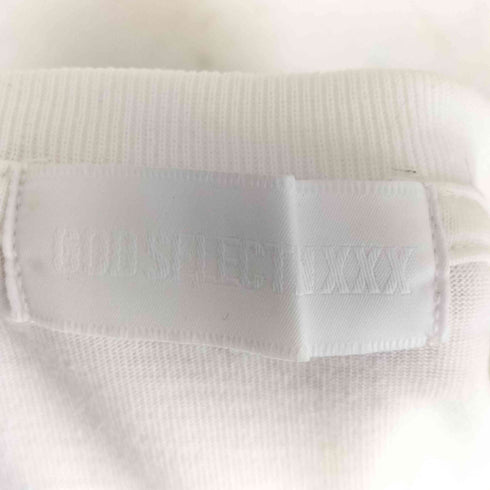 ゴッドセレクショントリプルエックス GOD SELECTION XXX FXXX YOU フロントプリントクルーネックTシャツ メンズ JPN:L