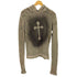 ジェイディッドロンドン JADED LONDON 24AW TWISTED KNIT HOODIE メンズ import:M