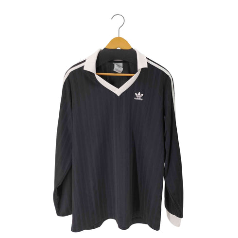 アディダスオリジナルス adidas Originals ピケ サッカー長袖Tシャツ レディース import:L