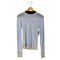 HAVEHAS サムホール付き レイヤードデザイン L/S Tシャツ レディース