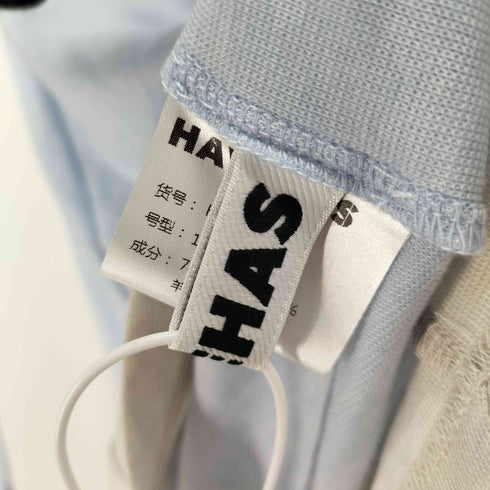 HAVEHAS サムホール付き レイヤードデザイン L/S Tシャツ レディース