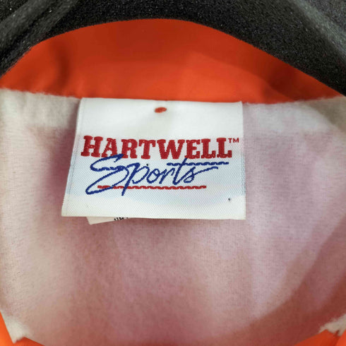 ハートウェル HARTWELL MADE IN USA SPORTS 企業ロゴ コーチジャケット レーシング メンズ