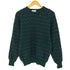 アクアスキュータム AQUASCUTUM 90S 英国製 ペイズリー ウール100 ラグラン ニット セーター メンズ UK:38