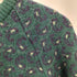 アクアスキュータム AQUASCUTUM 90S 英国製 ペイズリー ウール100 ラグラン ニット セーター メンズ UK:38
