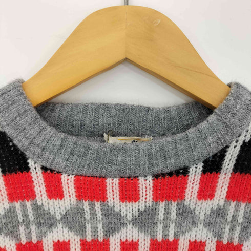sedgefield 60S 総柄 クルーネックニット メンズ JPN:M