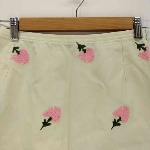 タラジャーモン TARA JARMON 刺繍ミニスカート レディース 36