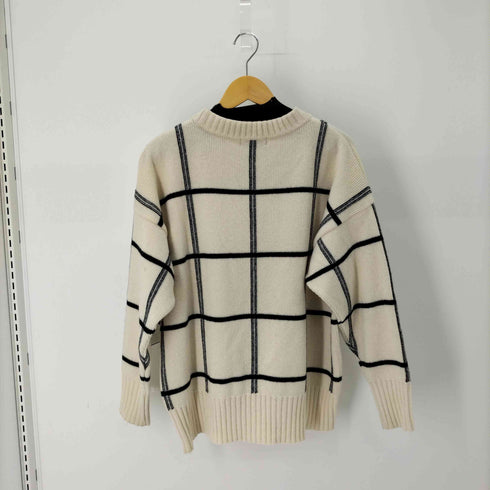 WRAPINKNOT チェックウールニット メンズ JPN:0