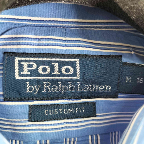 ポロバイラルフローレン Polo by RALPH LAUREN CUSTOMFIT L/S ストライプシャツ メンズ JPN:M