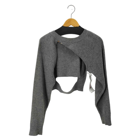 YUSE カシミア混 デザインニットボレロ レディース ONE SIZE