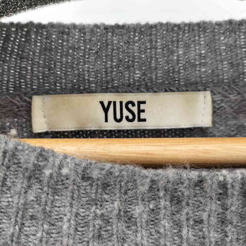 YUSE カシミア混 デザインニットボレロ レディース ONE SIZE