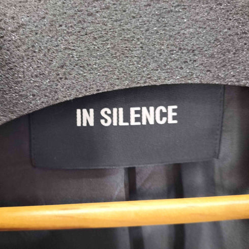 IN SILENCE カシミア混 ダブルチェスターコート メンズ