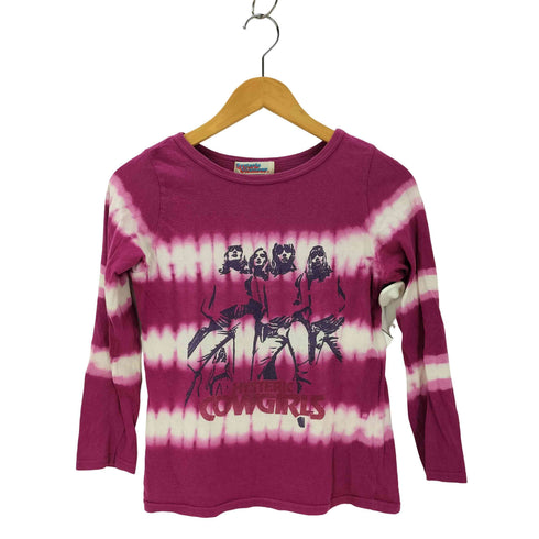 ヒステリックグラマー HYSTERIC GLAMOUR 90S Y2K ロックグランジギャル ヒステリックタイダイロンT レディース FREE