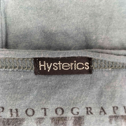 Hysterics アーティストプリント 裾フリンジTシャツ レディース FREE