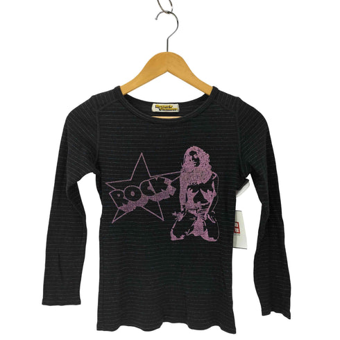 ヒステリックグラマー HYSTERIC GLAMOUR ROCK ガール ラメボーダーカットソー レディース FREE