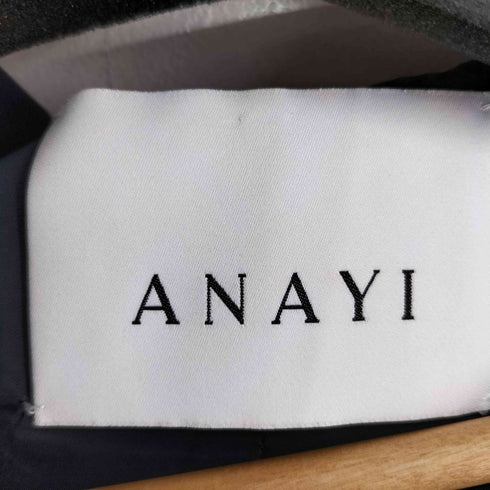 アナイ ANAYI ダブルクロスフードコート レディース JPN:36