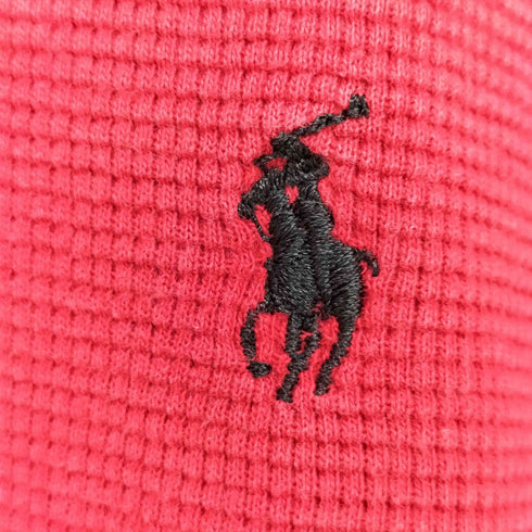 ポロラルフローレン POLO RALPH LAUREN SLEEP WEAR ポニー刺繍 サーマル L/S Tシャツ メンズ import:XL