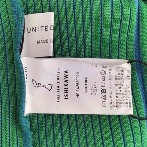 ユナイテッドトウキョウ UNITED TOKYO ツイストリブプルオーバー レディース FREE