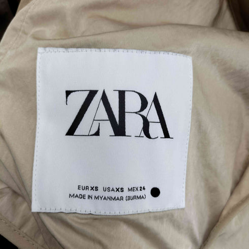 ザラ ZARA フーデットモッズコート レディース JPN:XS