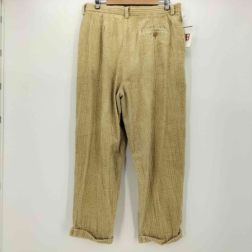 エディーバウアー Eddie Bauer 90S 白タグ 太畝 コーデュロイ 2タック スラックス パンツ メンズ PETITE 18