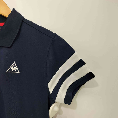 ルコック スポルティフ le coq sportif TOP鹿の子マーキング 半袖ポロシャツ レディース JPN:L