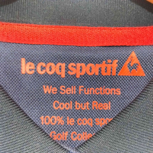 ルコック スポルティフ le coq sportif TOP鹿の子マーキング 半袖ポロシャツ レディース JPN:L