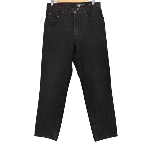 エディーバウアー Eddie Bauer classic fit ワイドテーパード バギーデニムパンツ メンズ 35×30
