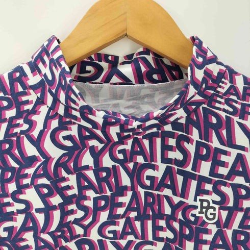 パーリーゲイツ PEARLY GATES ソルディフェンダー フリル袖 ハイネックカットソー レディース JPN:2