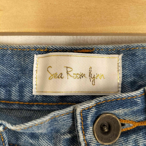 シールームリン Sea Room lynn スリムクラッシュデニム レディース 23inch