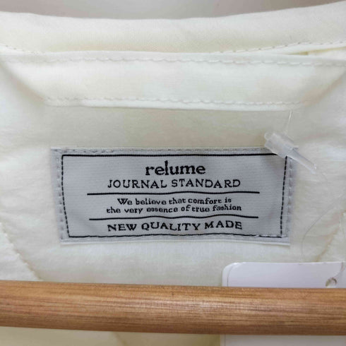 ジャーナルスタンダードレリューム JOURNAL STANDARD relume MINI RIPキルティングブルゾン レディース F