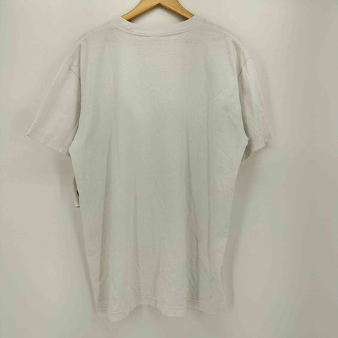 アンディフィーテッド UNDEFEATED ダメージ加工 ロゴプリント S/S クルーネック Tシャツ メンズ import:L