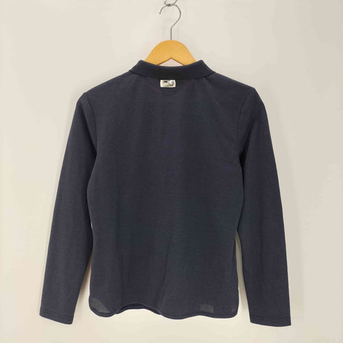 ラバンスポーツ LANVIN SPORT 刺繍ポロシャツ レディース JPN:40