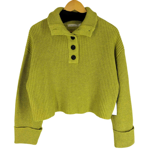 マウジー moussy 22AW BUTTON UP HI NECK セーター レディース FREE