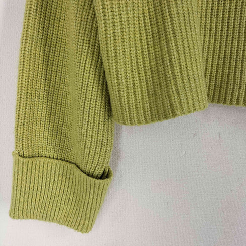 マウジー moussy 22AW BUTTON UP HI NECK セーター レディース FREE