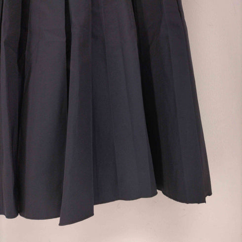 ランバンオンブルー LANVIN en Bleu プリーツスカート レディース 38