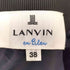 ランバンオンブルー LANVIN en Bleu プリーツスカート レディース 38