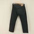 リーバイス Levis 英国製 ユーロ ボタン裏311 後染め 501 ブラックデニムパンツ メンズ 33