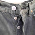 リーバイス Levis 英国製 ユーロ ボタン裏311 後染め 501 ブラックデニムパンツ メンズ 33