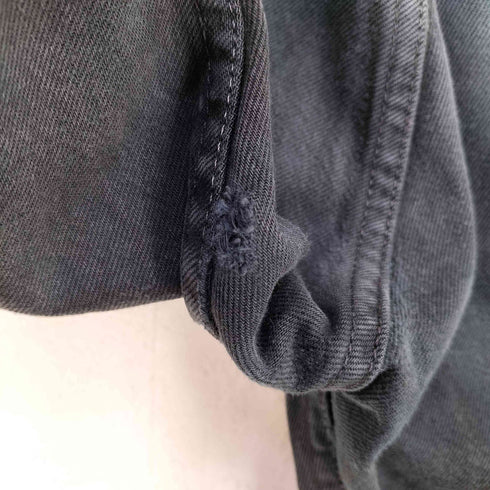 リーバイス Levis 英国製 ユーロ ボタン裏311 後染め 501 ブラックデニムパンツ メンズ 33
