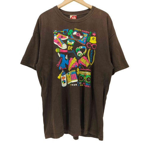 EXACT-SCIENCE USA製 プリント S/S Tシャツ メンズ