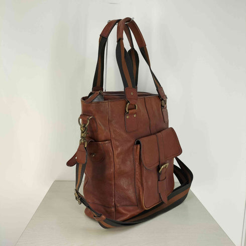 バナナリパブリック BANANA REPUBLIC 00s 2WAY カウレザー トート ショルダーバッグ メンズ