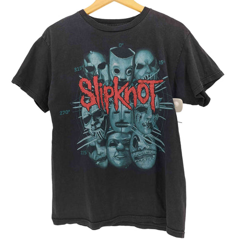両面プリント バンド S/S Tシャツ メンズ