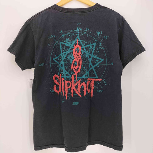 両面プリント バンド S/S Tシャツ メンズ