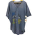 GARMENT GRAPHICS 90S USA製 キャラクタープリント ベースボール シャツ メンズ import:L