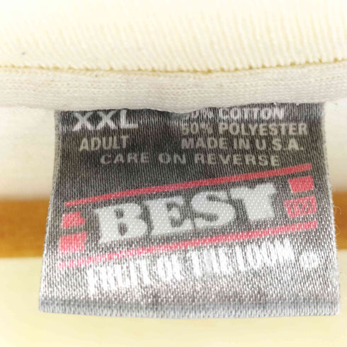 フルーツオブザルーム FRUIT OF THE LOOM 90S USA製 アニマルプリント クルーネック S/S Tシャツ メンズ XXL