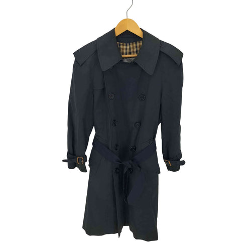 アクアスキュータム AQUASCUTUM MADE IN ENGLAND 裏地チェックトレンチコート メンズ