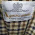 アクアスキュータム AQUASCUTUM MADE IN ENGLAND 裏地チェックトレンチコート メンズ